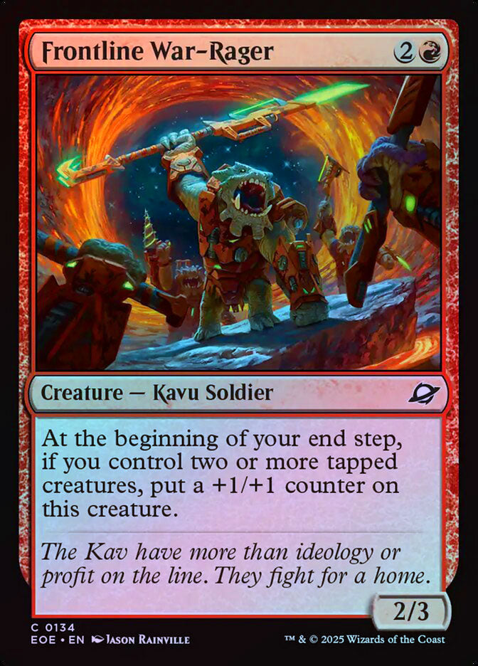 Frontline War-Rager - Foil
