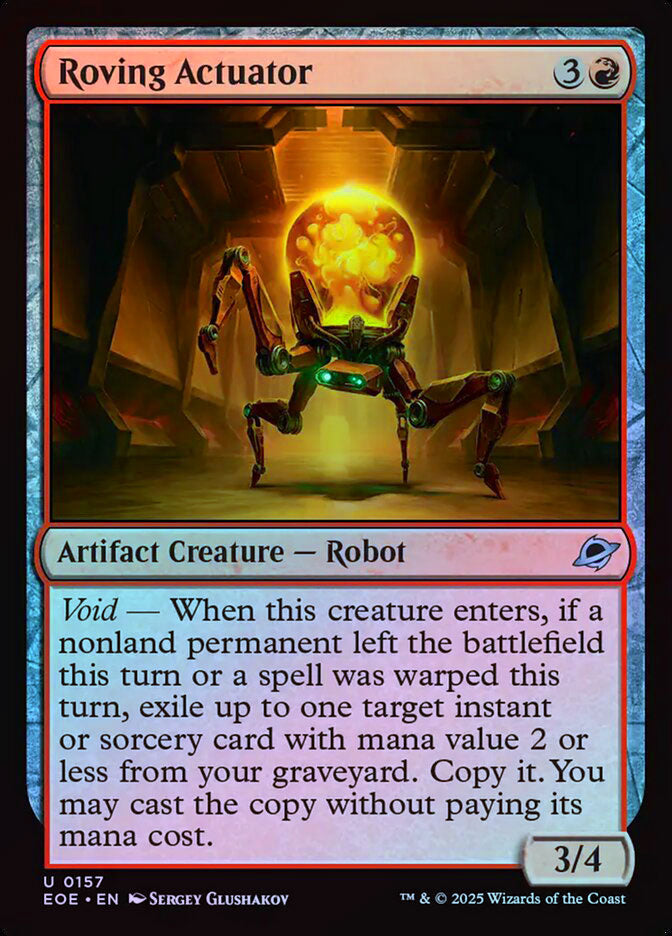 Roving Actuator - Foil
