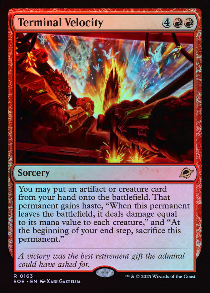 Terminal Velocity - Foil