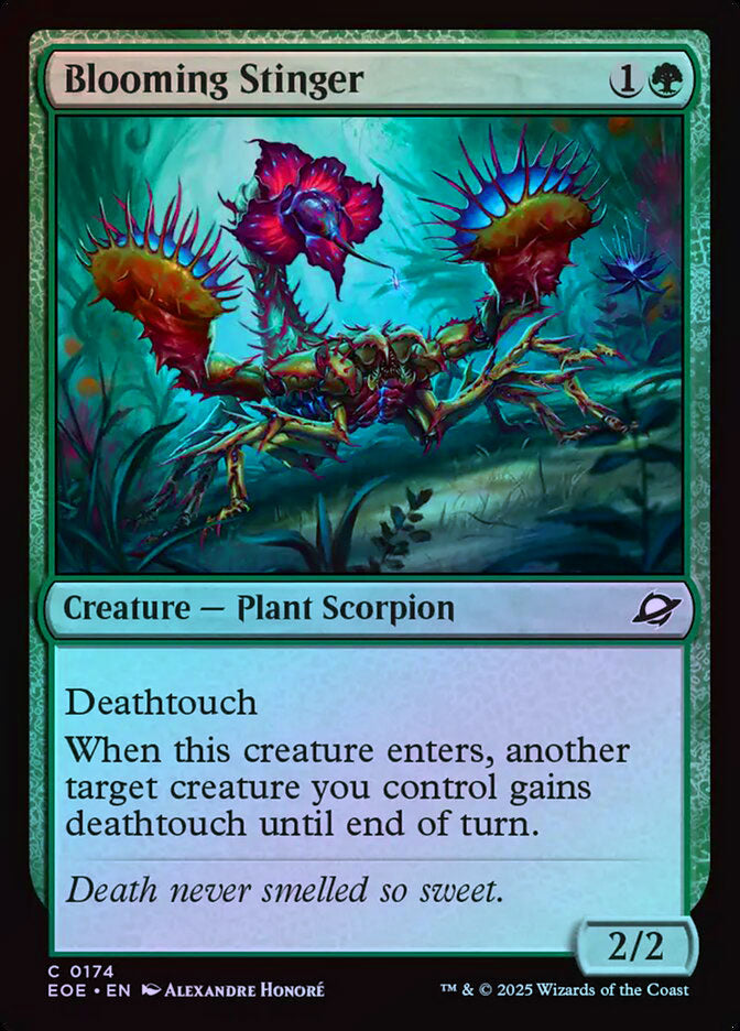 Blooming Stinger - Foil