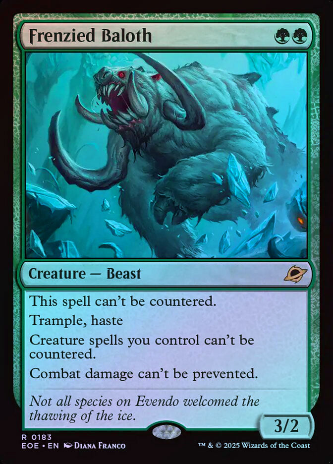 Frenzied Baloth - Foil