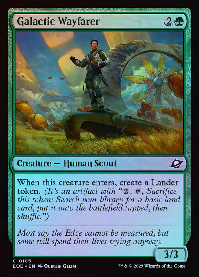 Galactic Wayfarer - Foil