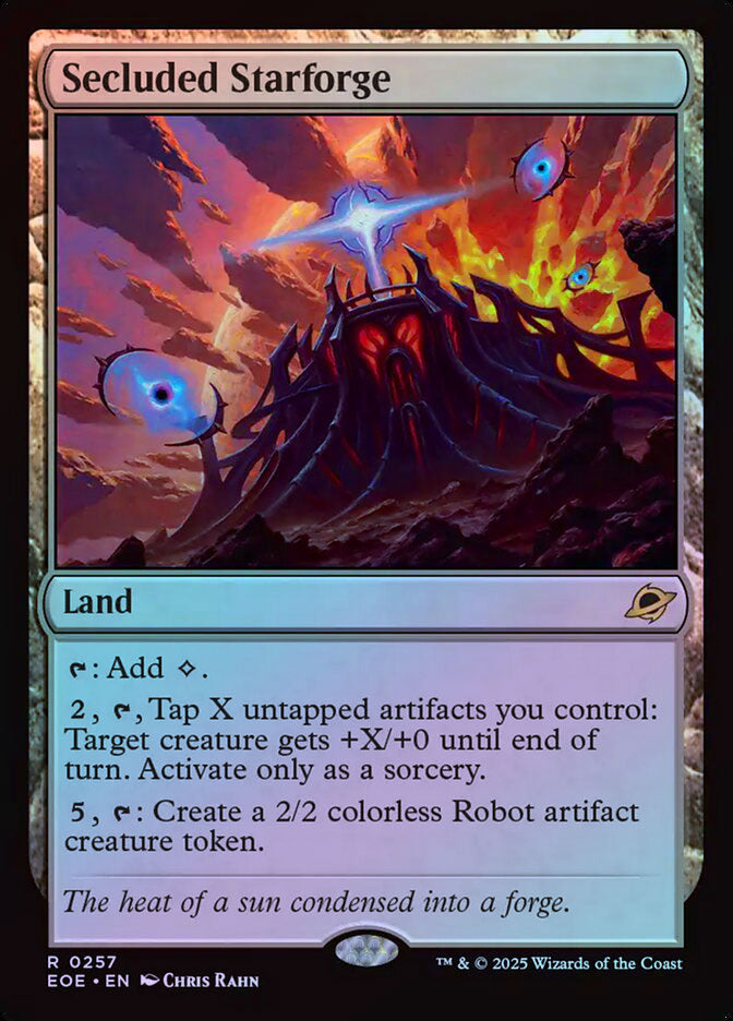 Secluded Starforge - Foil