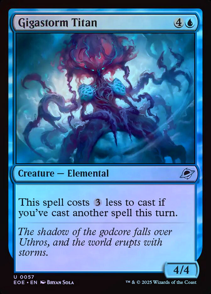 Gigastorm Titan - Foil