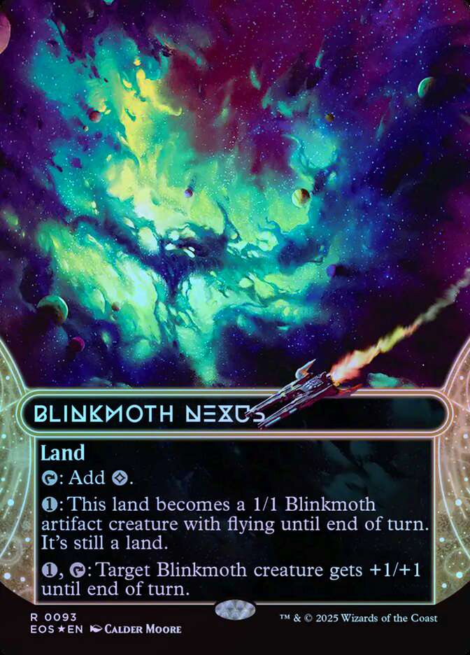 Blinkmoth Nexus (093) (Borderless) - Galaxy Foil