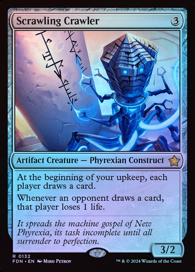 Scrawling Crawler - Foil