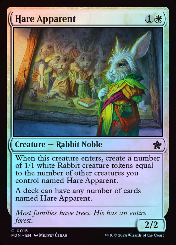 Hare Apparent - Foil
