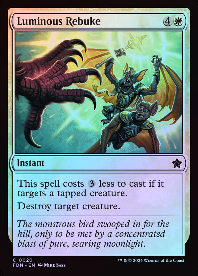 Luminous Rebuke - Foil
