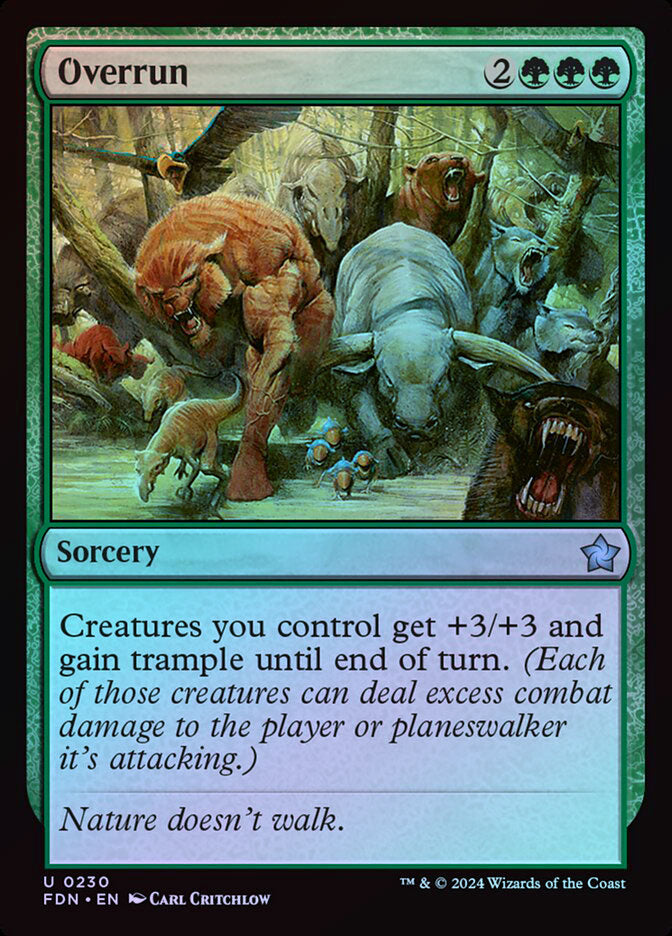 Overrun - Foil