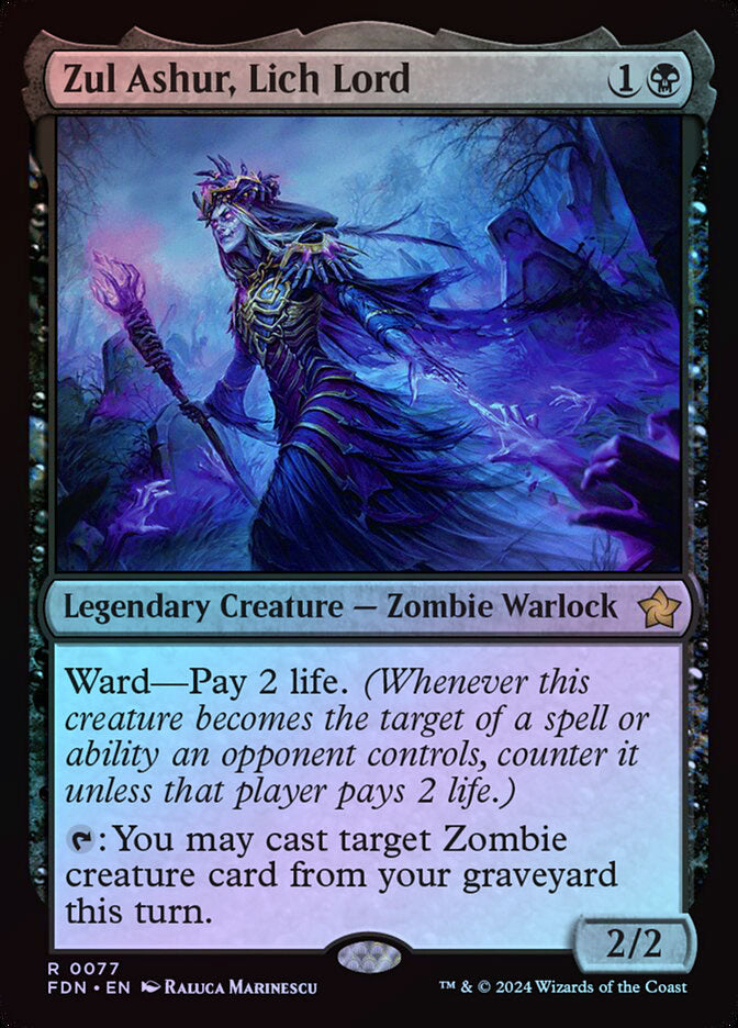 Zul Ashur, Lich Lord - Foil