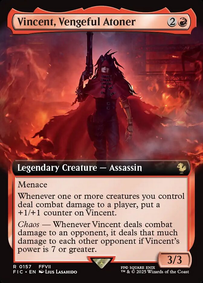 Vincent, Vengeful Atoner (Extended Art)