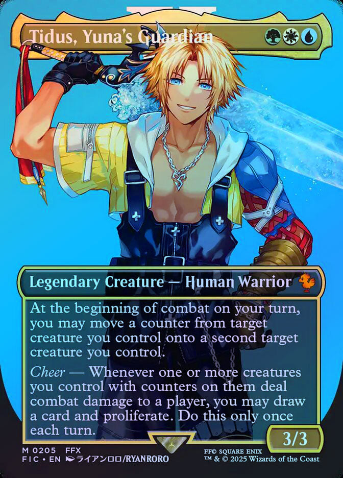 Tidus, Yuna's Guardian (Borderless) - Foil