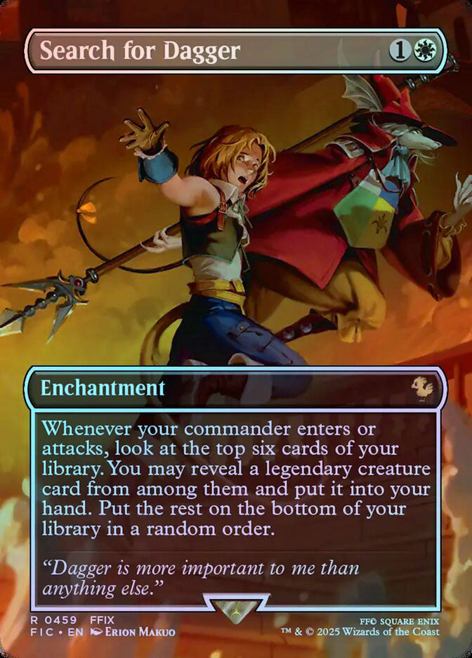 Search for Dagger (Borderless) - Foil