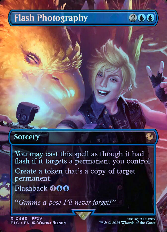 Flash Photography (Borderless) - Foil