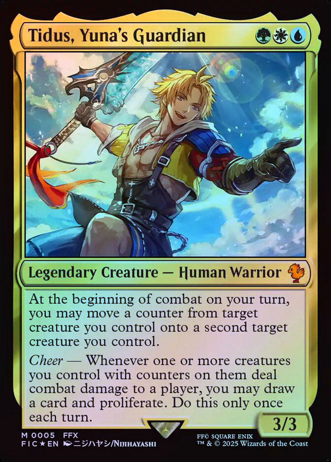 Tidus, Yuna's Guardian - Foil
