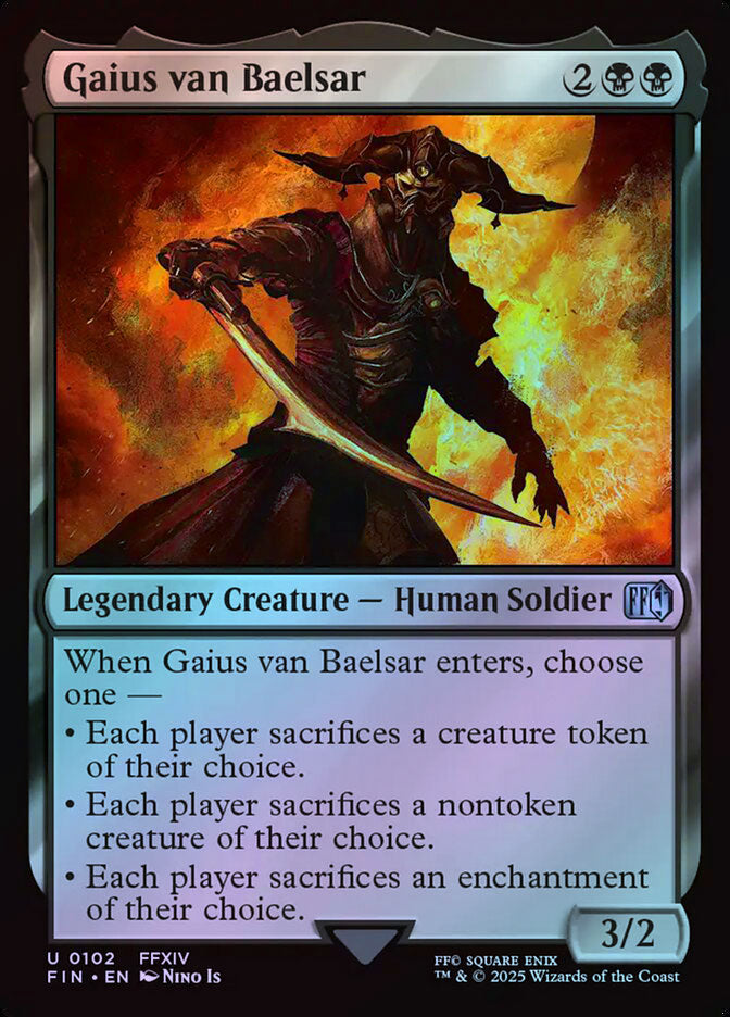 Gaius Van Baelsar - Foil