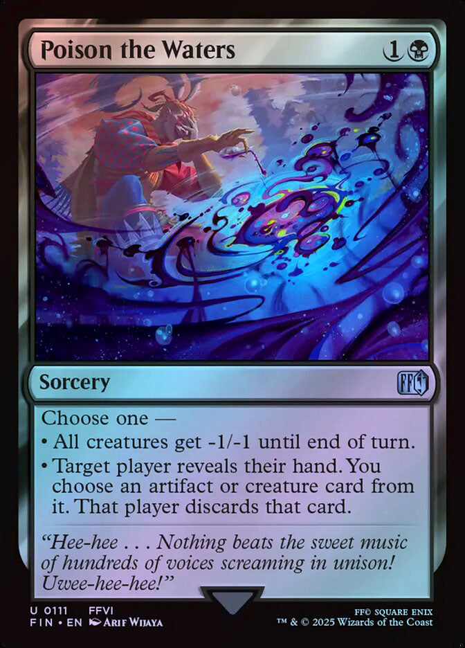 Poison the Waters - Foil