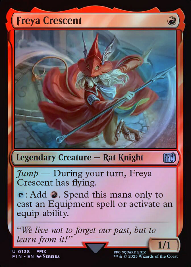 Freya Crescent - Foil