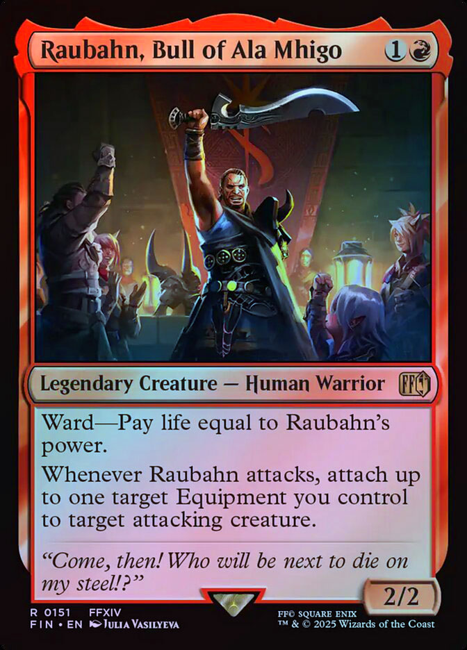 Raubahn, Bull of Ala Mhigo - Foil