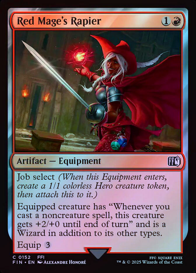 Red Mage's Rapier - Foil