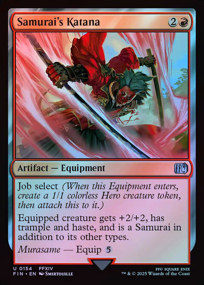 Samurai's Katana - Foil
