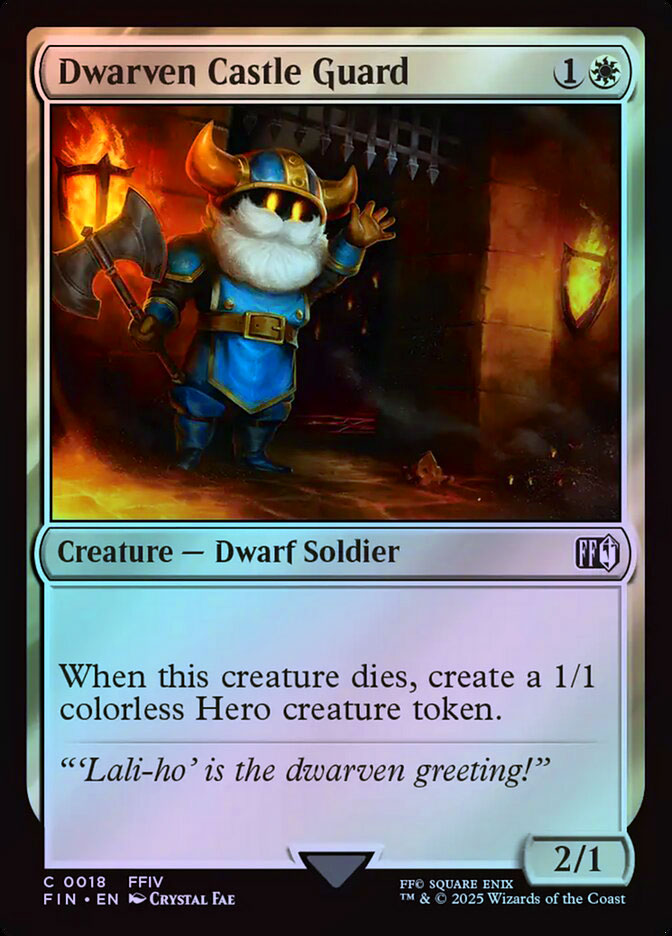 Dwarven Castle Guard - Foil