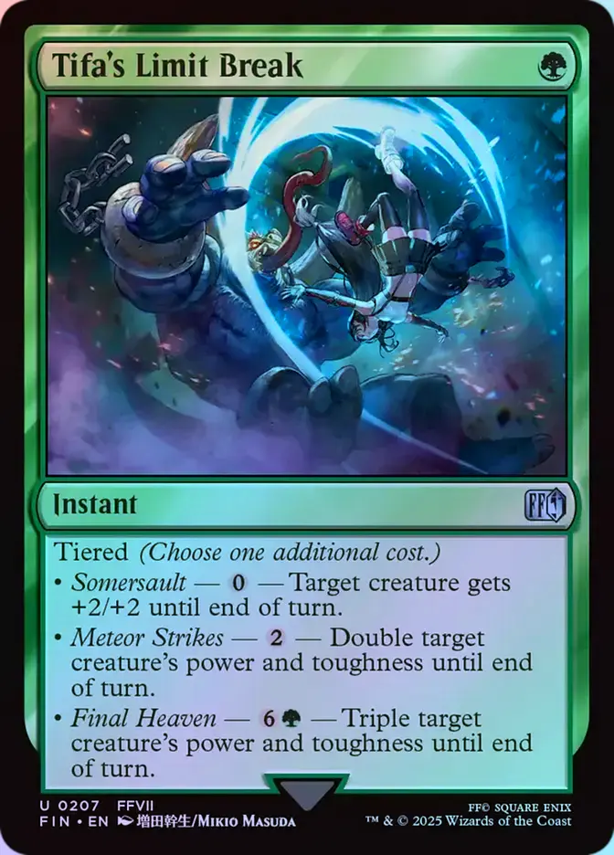 Tifa's Limit Break - Foil