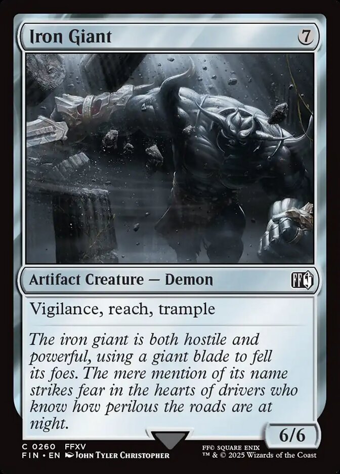 mtg auto win cards Iron Giant – MTGCards.shop