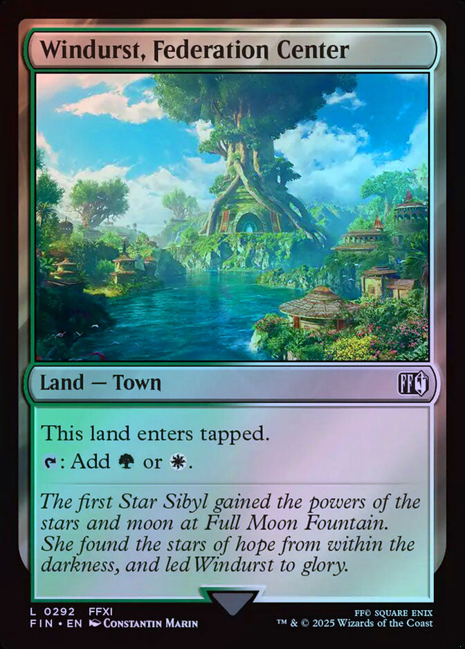 Windurst, Federation Center - Foil
