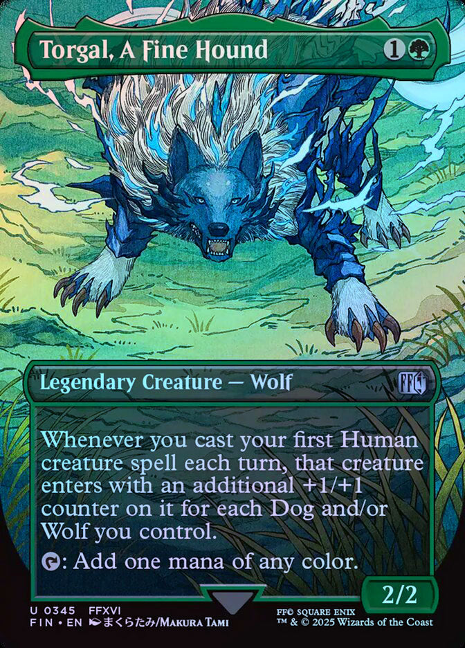 Torgal, A Fine Hound (Borderless) - Foil