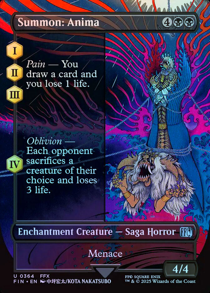 Summon: Anima (Borderless) - Foil