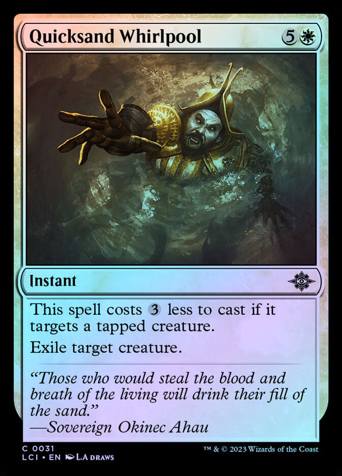 Quicksand Whirlpool - Foil
