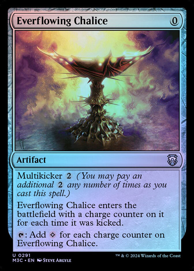 Everflowing Chalice - Ripple Foil