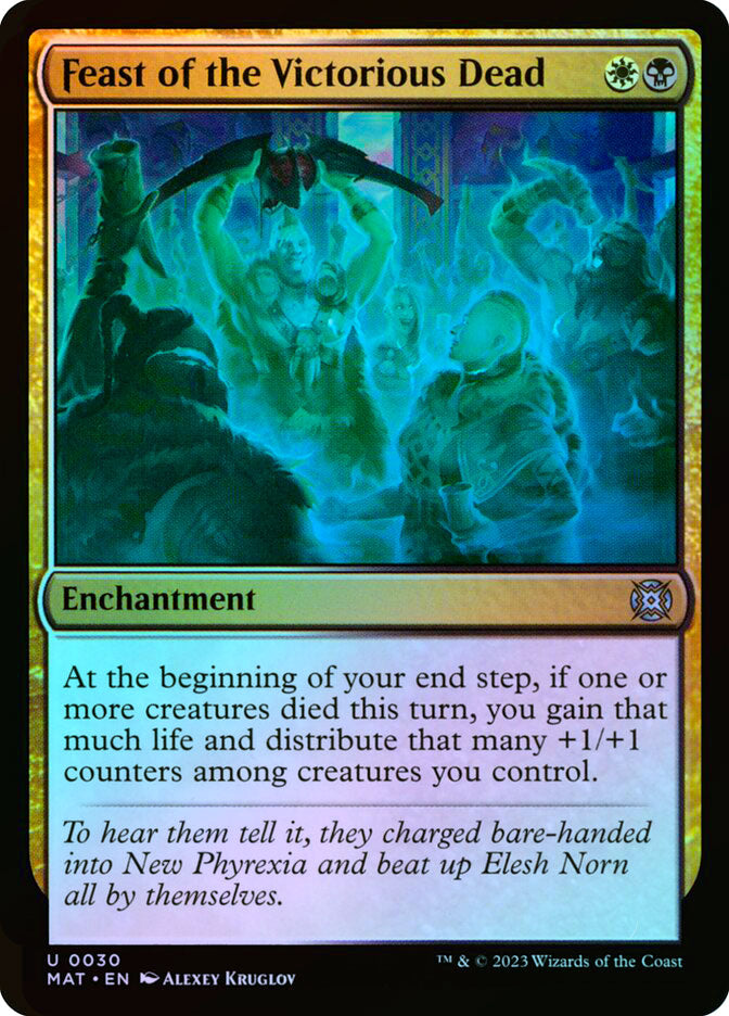 Feast of the Victorious Dead - Foil
