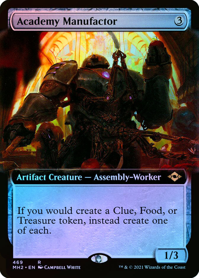 Academy Manufactor (Extended Art) - Foil