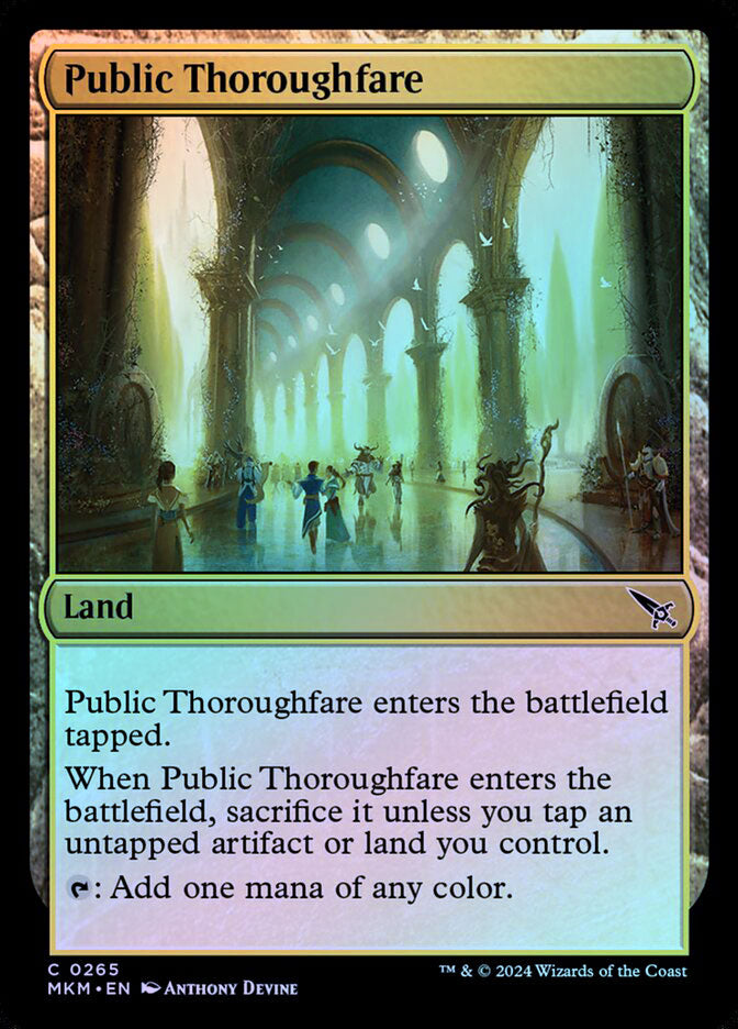 Public Thoroughfare - Foil