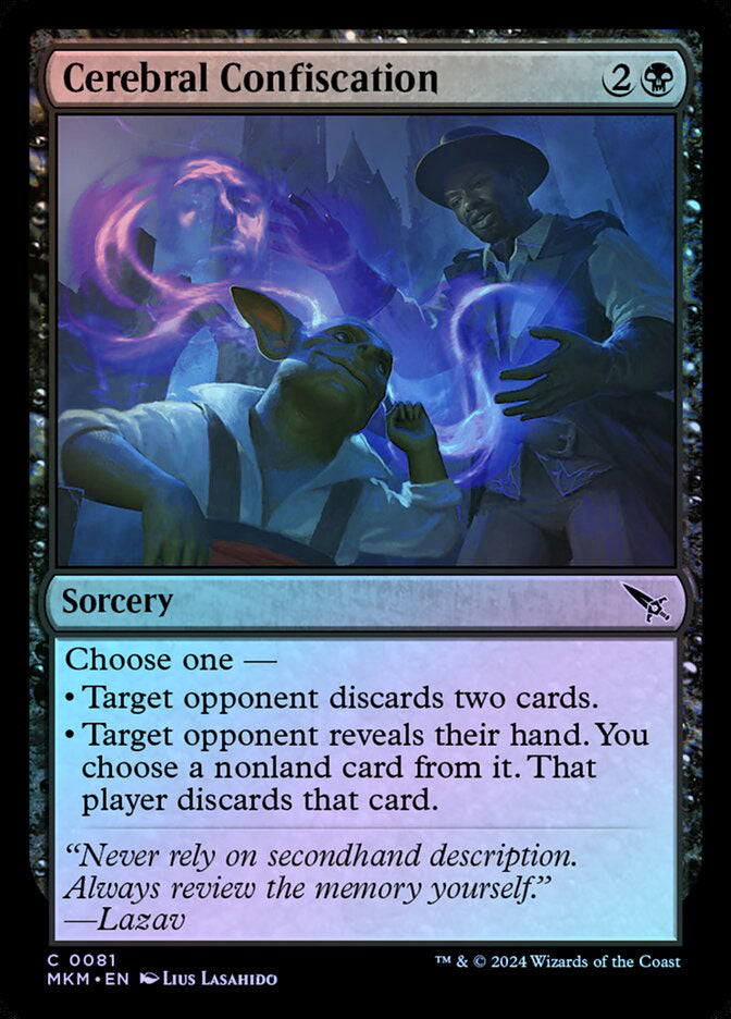 Cerebral Confiscation - Foil