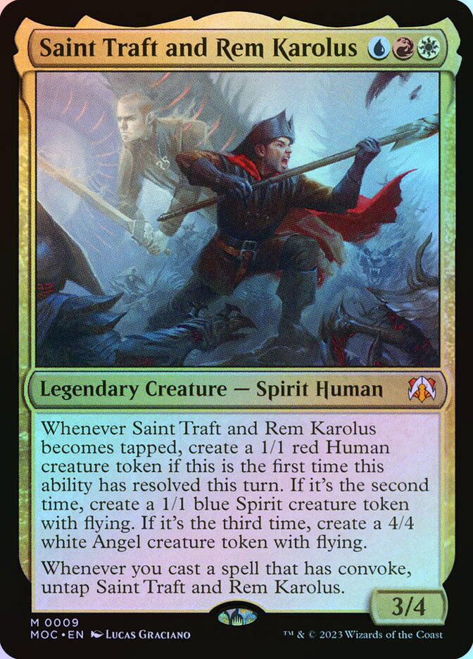Saint Traft and Rem Karolus - Foil