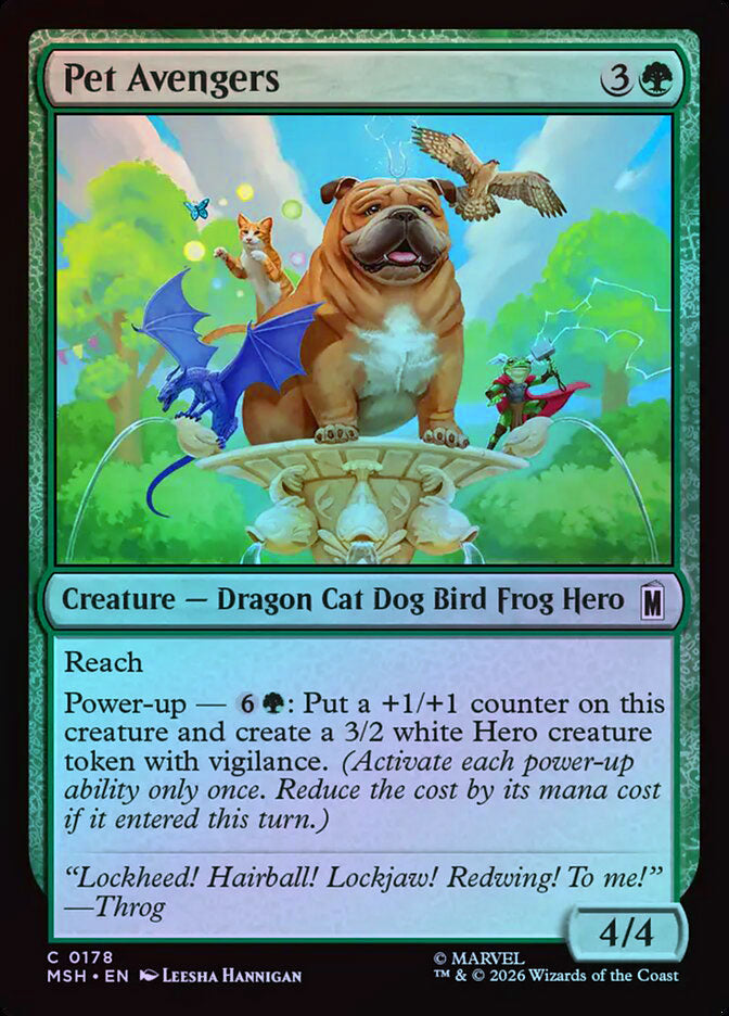 Pet Avengers - Foil