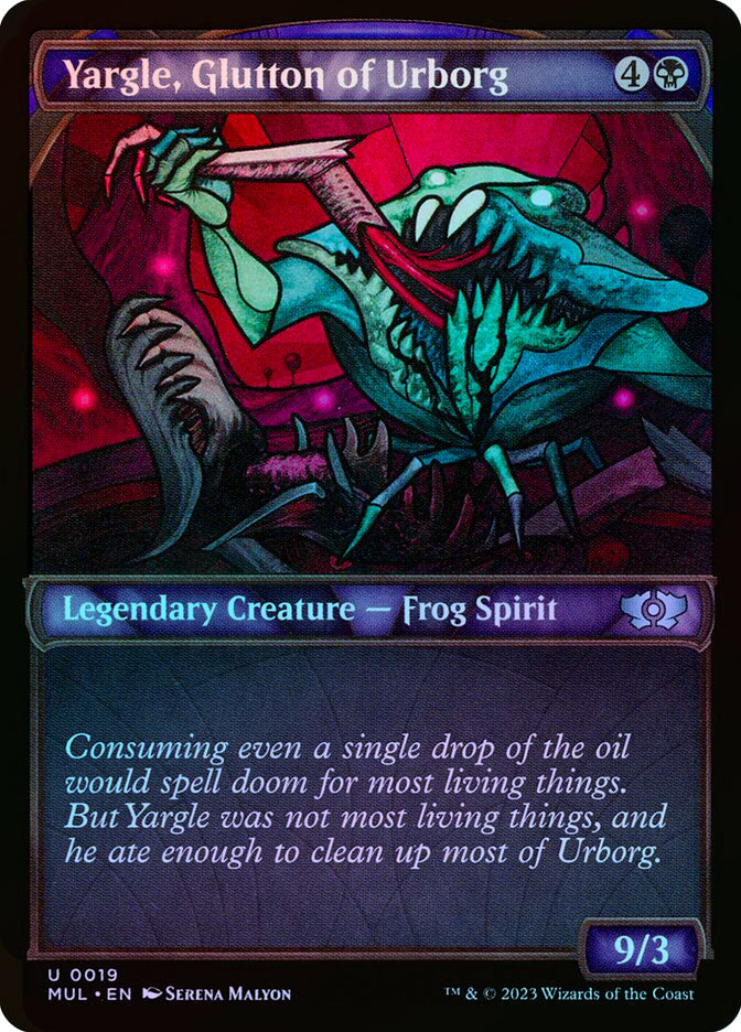 Yargle, Glutton of Urborg (Showcase) - Foil