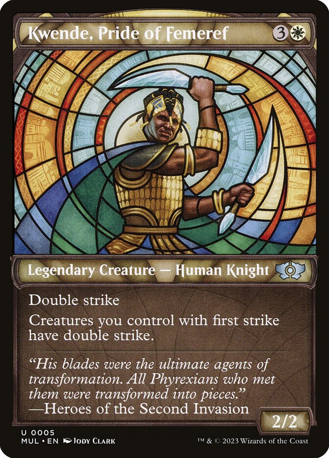 Kwende, Pride of Femeref (Showcase)