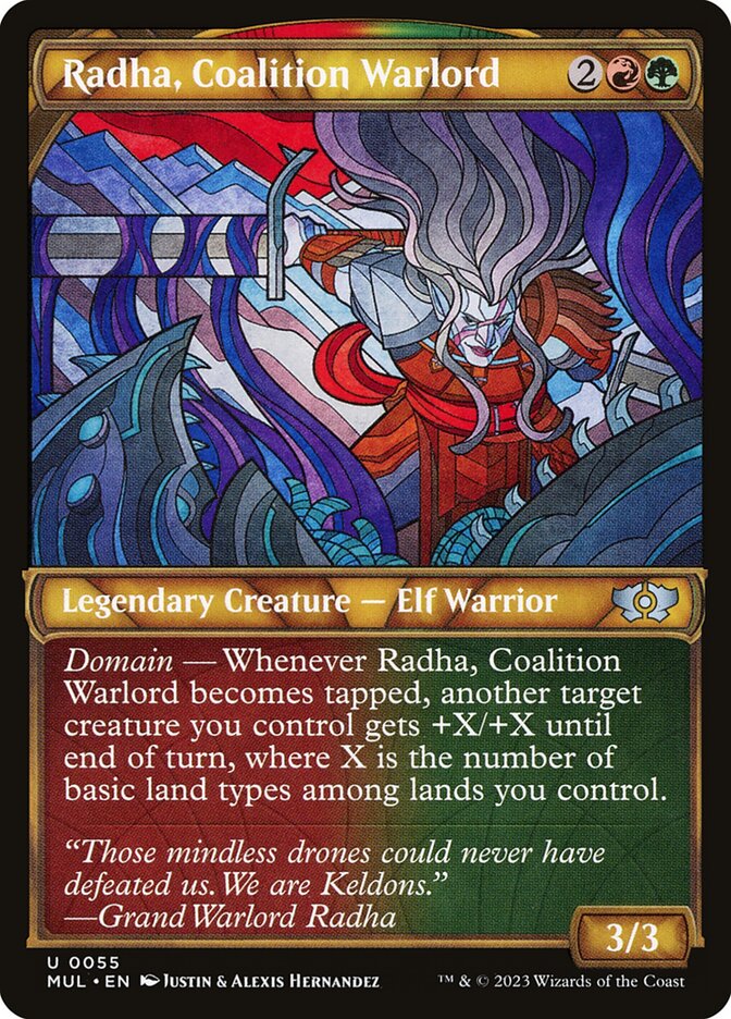 Radha, Coalition Warlord (Showcase)