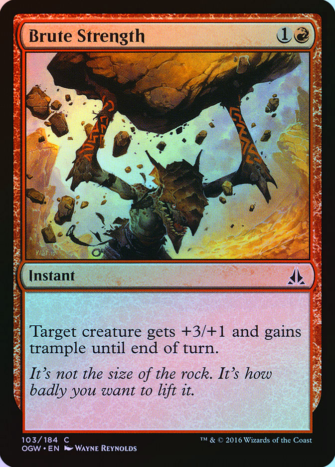 Brute Strength - Foil