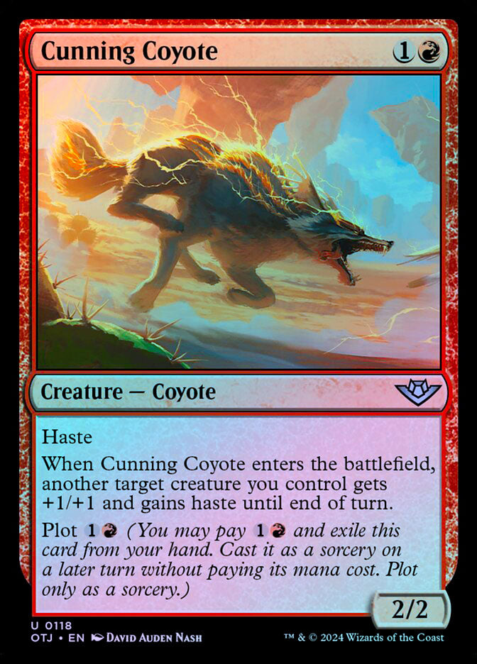 Cunning Coyote - Foil
