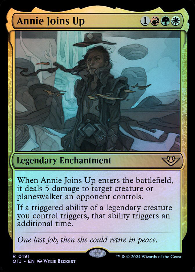 Annie Joins Up - Foil