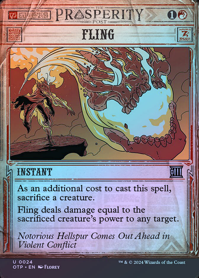 Fling (Showcase) - Foil