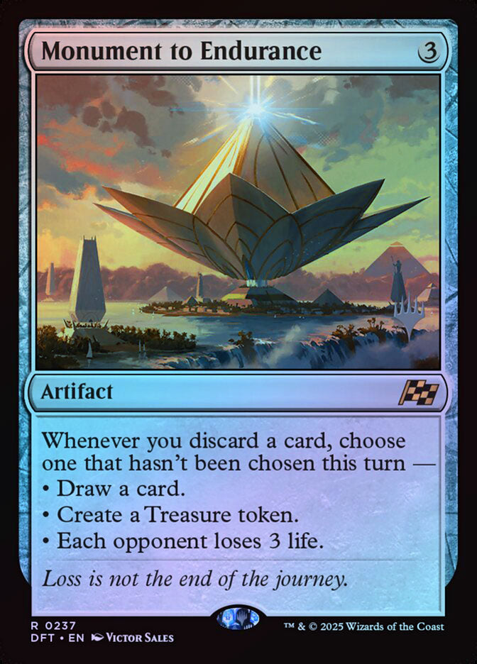 Monument to Endurance - Foil - Prerelease Promo