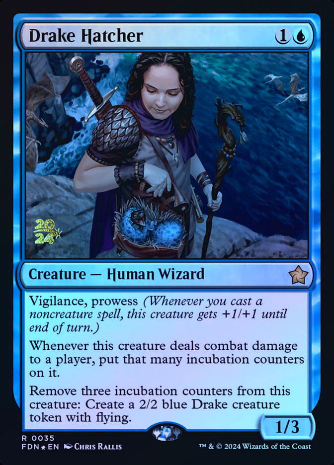 Drake Hatcher (Prerelease) - Foil