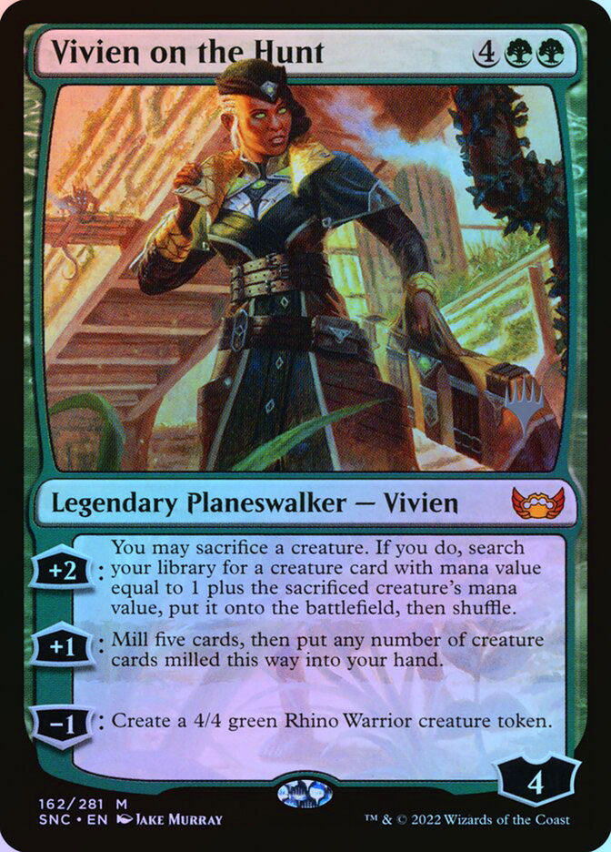 Vivien on the Hunt - Foil - Prerelease Promo