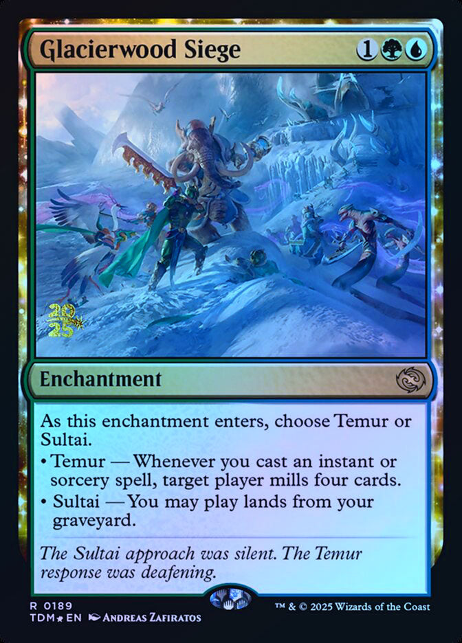 Glacierwood Siege (Prerelease) - Foil